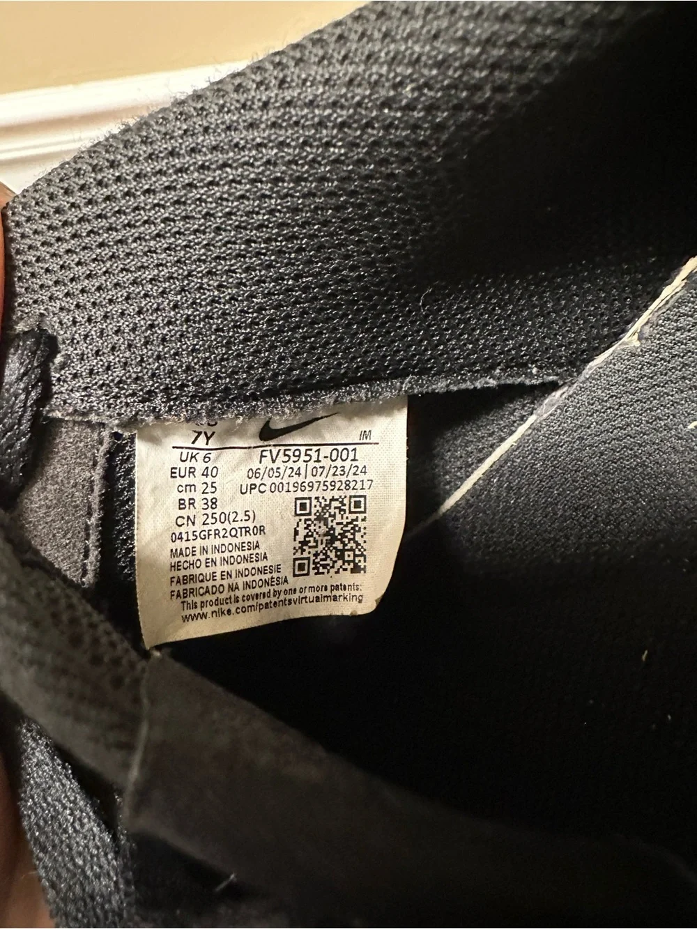 Nike Air Force 1 Low — Black Men’s Sneakers
